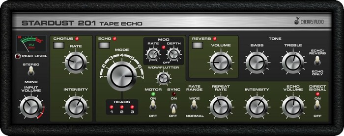 Cherry Audio Stardust 201 Tape Echo Inspired By Roland's Space Echo [Virtual]