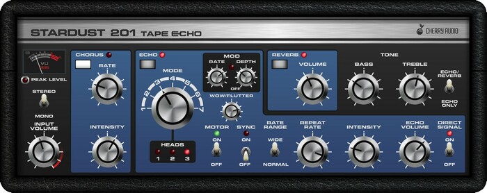 Cherry Audio Stardust 201 Tape Echo Inspired By Roland's Space Echo [Virtual]