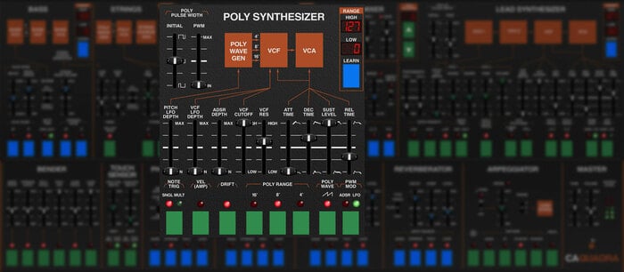 Cherry Audio Quadra Synthesizer Inspired By ARP Quadra Synthesizer [Virtual]