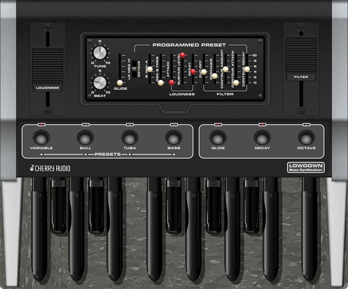 Cherry Audio Lowdown Bass Synthesizer [Virtual]