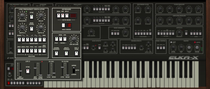 Cherry Audio Elka-X Synthesizer Inspired By Synthex [Virtual]