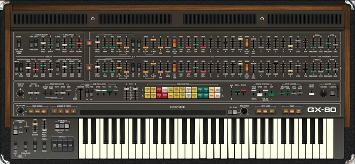 Cherry Audio GX-80 Synthesizer Inspired By GX-1 And The CS-80 [Virtual]