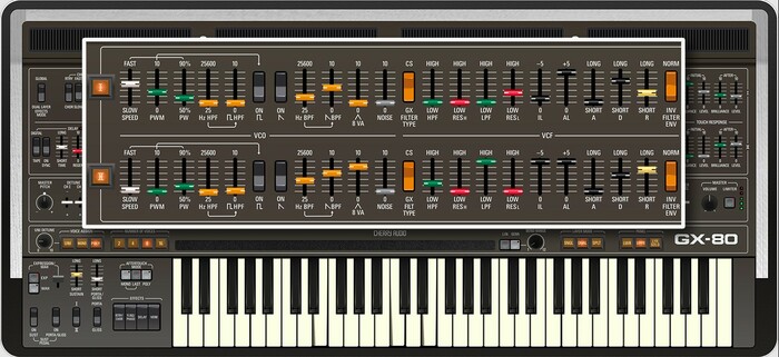 Cherry Audio GX-80 Synthesizer Inspired By GX-1 And The CS-80 [Virtual]