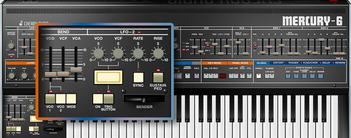 Cherry Audio Mercury-6 Analog Synthesizer Inspired By Jupiter-6 [Virtual]