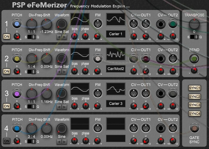 Cherry Audio PSP Poly Modular Collection PSP Polyphonic Modules For Voltage Modular [Virtual]