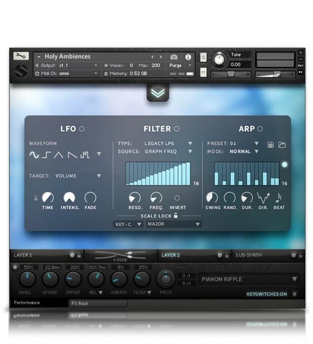 Soundiron HOLY-AMBIENCES Ambient Synthesizer And FX For Kontakt [Virtual]