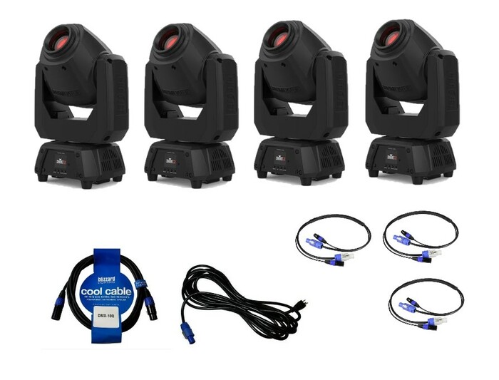 Chauvet DJ Mover Bundle Chauvet DJ Mover Bundle With 5 FREE Cables