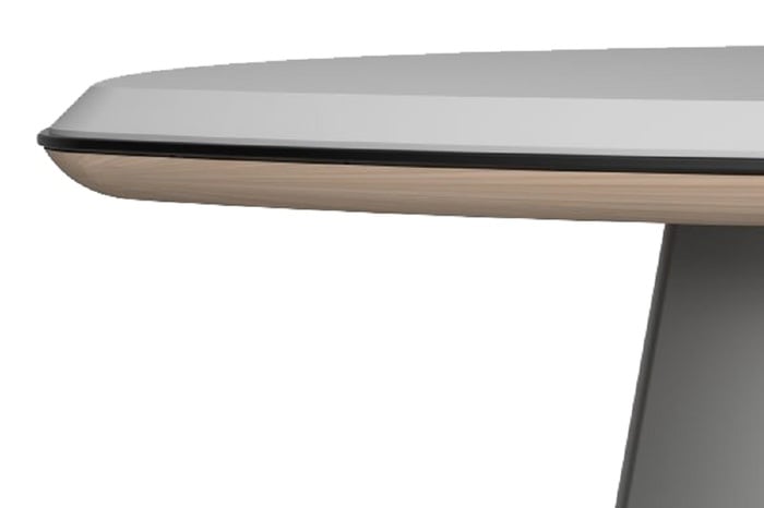 Salamander Designs IC/6S Infiniti Conference Table, 6 Person With Small Dove Top