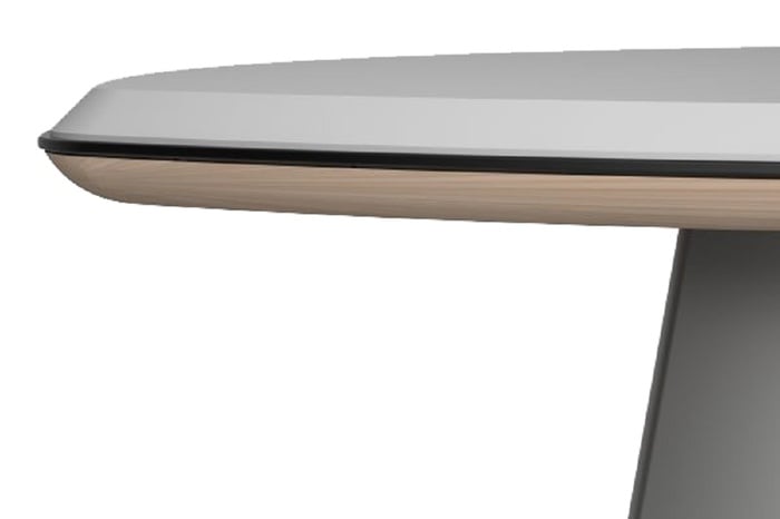 Salamander Designs IC/6M Infiniti Conference Table, 6 Person With Medium Dove Top