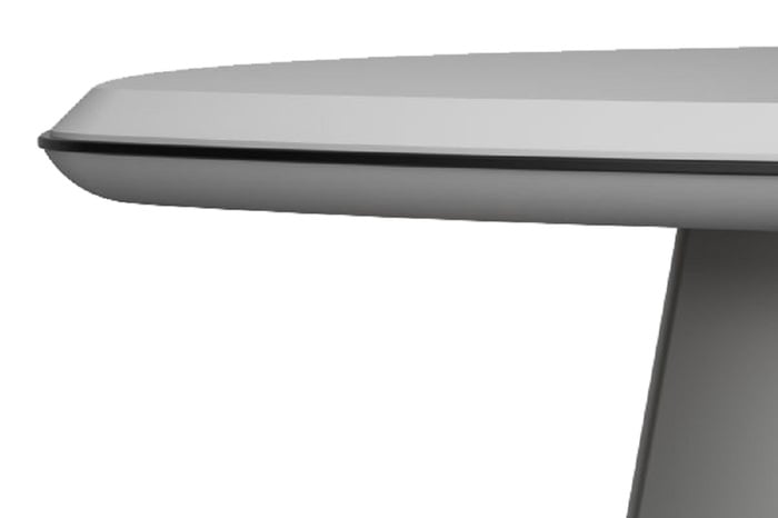 Salamander Designs IC/6L Infiniti Conference Table, 6 Person With Large Dove Top