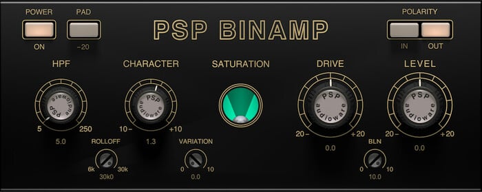 PSP BinAmp A Triode Preamp Emulation [Virtual]