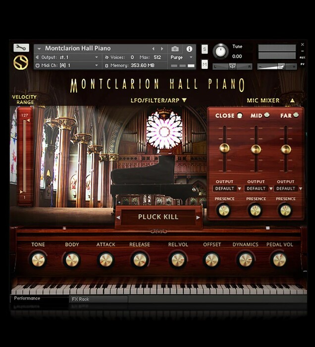 Soundiron MONTCLARIONHALL-GRND 1926 Steinway Piano For Kontakt [Virtual]