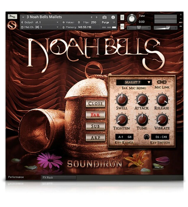 Soundiron NOAH-BELLS Tuned Indian Khadki Bells For Kontakt [Virtual]
