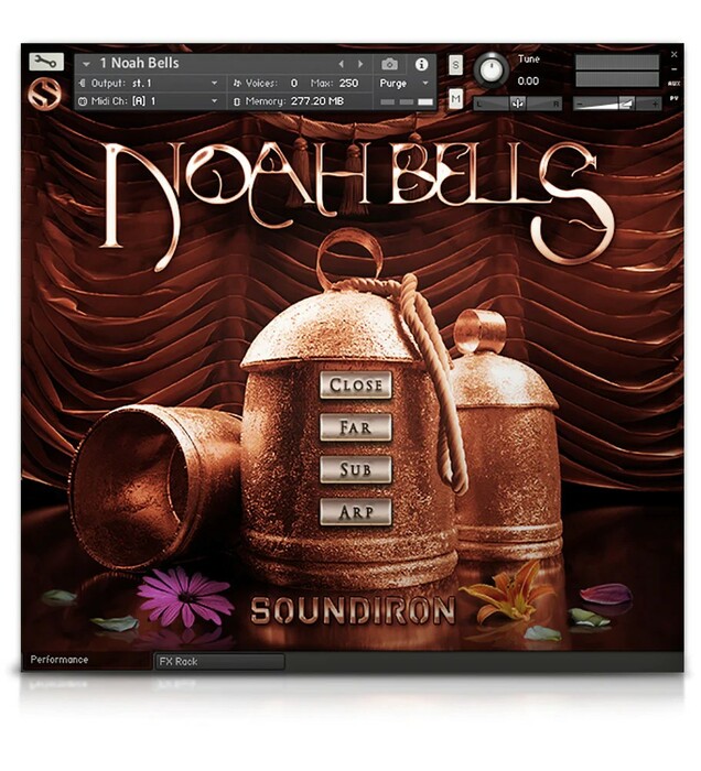 Soundiron NOAH-BELLS Tuned Indian Khadki Bells For Kontakt [Virtual]