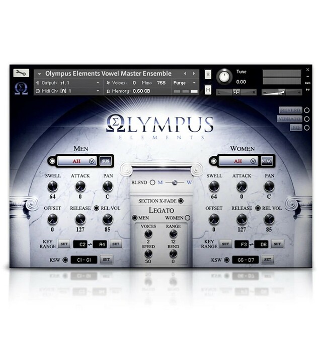 Soundiron OLYMPUS-CHOIR-EL Symphonic Choir Ensemble For Kontakt [Virtual]