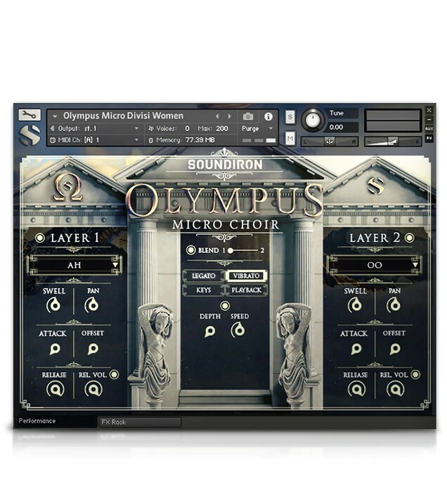 Soundiron OLYMPUS-CHOIR-MICRO Symphonic Choir Ensemble For Kontakt [Virtual]