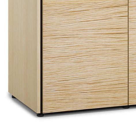 Salamander Designs D1/367A 6-Bay, Low-Profile Wall Cabinet