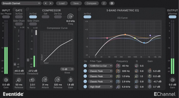 Eventide EChannel Lightweight Version Of The UltraChannel Plug-In [Virtual]