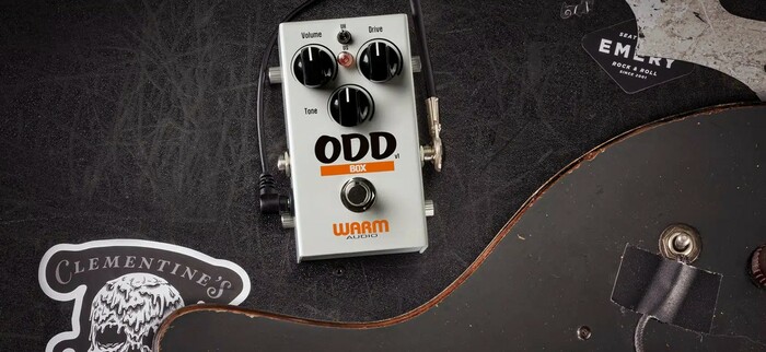 Warm Audio ODD Box V1 Pedal Hard-Clipping Overdrive Pedal