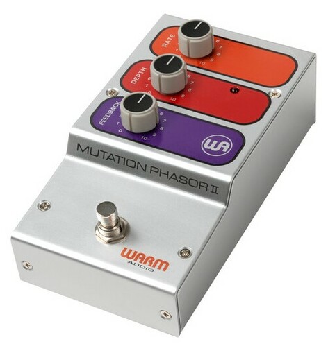 Warm Audio Mutation Phasor II Pedal Electro-Optical Phase-Shifting Pedal With Feedback Circuit