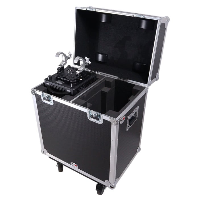 ProX XS-MH12RX2W Moving Head Lighting Road Case For Two ADJ 12RX Style Fixtures