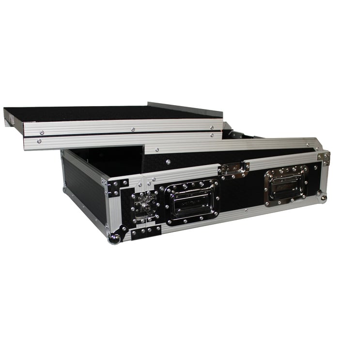 ProX XS-19MIX13ULT 19" Rack Mount Mixer Case With 13U Slant And Sliding Laptop Shelf