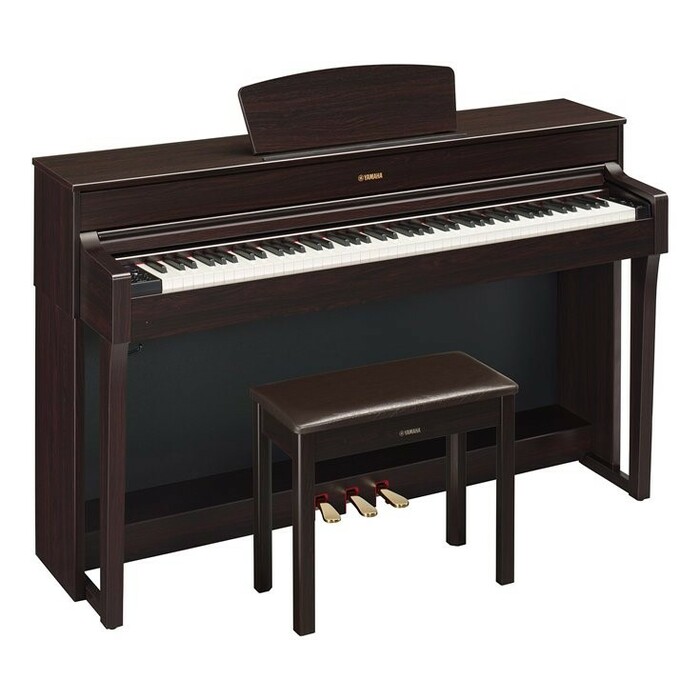 Yamaha YDP184R Digital Piano Console W/Bench, 88-Key, Dark Rosewood