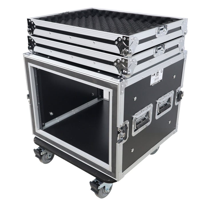 ProX T-8RSP 8U, 20" Deep Shockproof Vertical Rack With Casters