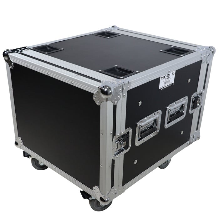 ProX T-8RSP 8U, 20" Deep Shockproof Vertical Rack With Casters