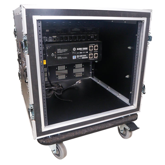 ProX T-10RSP 10U, 20" Deep Shockproof Vertical Rack With Casters