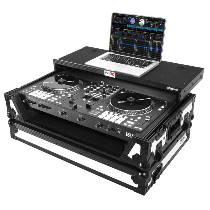 ProX XS-RANEONE-WLT DJ Controller Case For RANE ONE With Laptop Shelf And Wheels