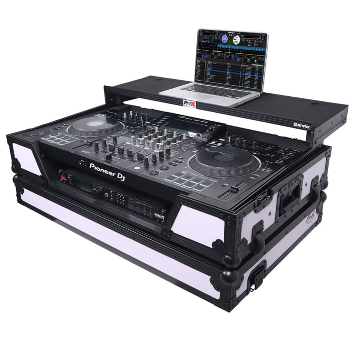 ProX XS-XDJXZ-WLT DJ Controller Case For Pioneer XDJ-XZ With Sliding Laptop Shelf And Wheels