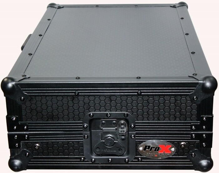 ProX X-MXTPRO3-LTBL DJ Controller Case For Numark MixTrack 3 Pro / Platinum 2 With Sliding Laptop Shelf Black