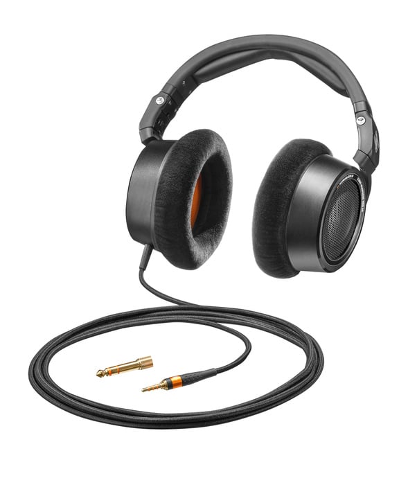 Neumann NDH 30 Black Edition Open-Back Studio Headphones, Black