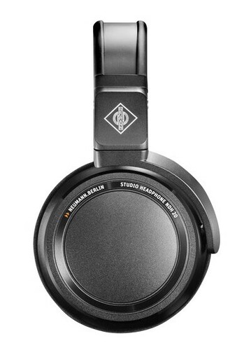 Neumann NDH 20 Black Edition Closed-Back Studio Headphones, Black