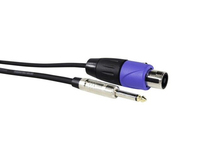 Gator GCWB-SPK-10-1TL CableWorks Backline Series 10' TS To TL Speaker Cable