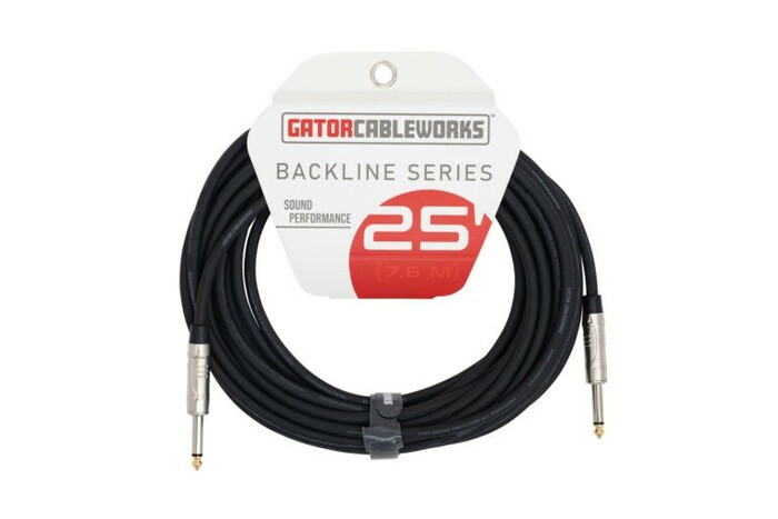 Gator GCWB-SPK-25 CableWorks Backline Series 25' TS Speaker Cable