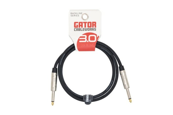 Gator GCWB-SPK-03 CableWorks Backline Series 3' TS Speaker Cable