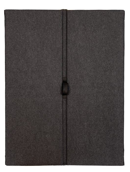 Clearsonic S2466X2 66" X 48" Sorber Acoustic Panel In Dark Grey