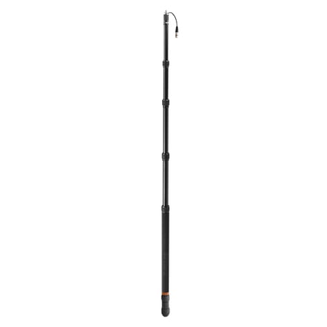 ikan E-Image BA12P 12' Aluminum Telescoping Boom Pole With Internal Cable And XLR Base