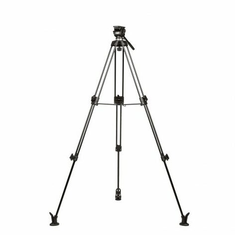 ikan E-Image EG01A2 2 Stage Aluminum Tripod With Fluid Pan/Tilt Head