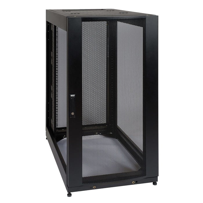 Tripp Lite SR25UB 25U Server Rack Enclosure, Cabinet Doors & Sides