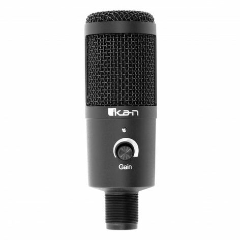 ikan HS-USB-MIC HomeStream USB Condenser Cardioid Microphone With Gain Control