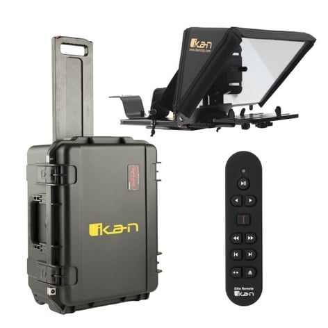 ikan PT-ELITE-PRO2-TKRC "Universal IPad, IPad Pro, And Tablet Teleprompter With Elite Remote And