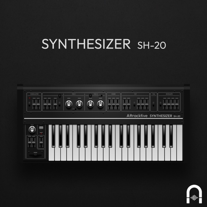 Tracktion Attracktive: SH-20 Mono Synth Plug-In [Virtual]