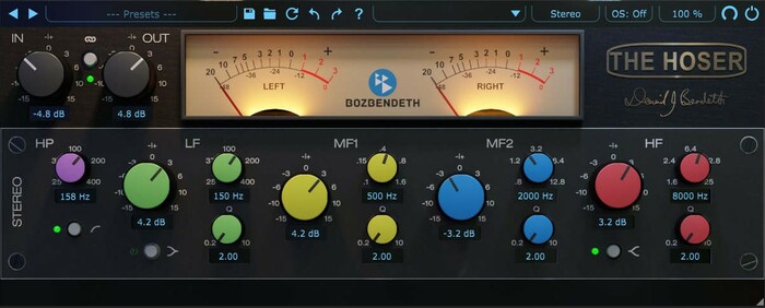 Boz Digital The Hoser 2 EQ Modeled From Vintage Ward-Beck Systems M462B [Virtual]