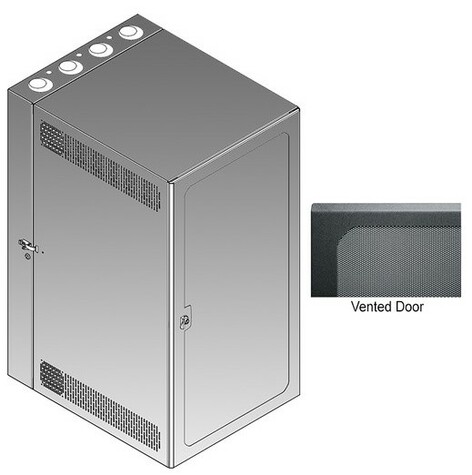 Middle Atlantic CWR-26-26VD 26" Data Wall Mount Rack With Vented Door