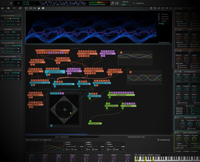 Tracktion Theia Simplified Version Of Hyperion Synth [Virtual]
