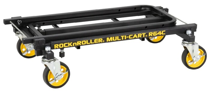Rock-n-Roller R64C MultiCart - R6 "Mini" 4 Caster Swivel Cart (500lb Capacity)