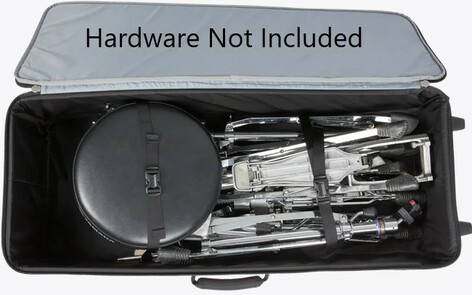 SKB 1SKB-SH3714W Soft Sided, Mid-sized Drum Hardware Case With Wheels